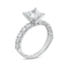 Thumbnail Image 3 of 2-1/2 CT. T.W. Princess-Cut Diamond Engagement Ring in 14K White Gold (I/I2)
