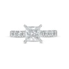 Thumbnail Image 4 of 2-1/2 CT. T.W. Princess-Cut Diamond Engagement Ring in 14K White Gold (I/I2)