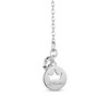 Thumbnail Image 2 of Enchanted Disney Majestic Princess 1/8 CT. T.W. Diamond "PRINCESS" Key Pendant in Sterling Silver and 10K Gold – 19"