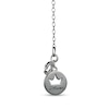 Thumbnail Image 2 of Enchanted Disney Villains Maleficent Quartz and 1/6 CT. T.W. Black Diamond Pendant in Sterling Silver - 19"