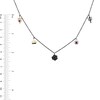 Thumbnail Image 3 of Enchanted Disney Villains Garnet and 1/8 CT. T.W. Diamond Necklace in Sterling Silver and 10K Two-Tone Gold