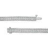 Thumbnail Image 3 of 6 CT. T.W. Diamond Multi-Row Line Bracelet in 10K White Gold