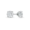 Thumbnail Image 1 of 1 CT. T.W. Certified Lab-Grown Diamond Solitaire Stud Earrings in 14K White Gold (F/SI2)