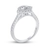 Thumbnail Image 2 of 1 CT. T.W. Diamond Frame Engagement Ring in 14K White Gold