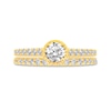 Thumbnail Image 3 of 5/8 CT. T.W. Diamond Bridal Set in 14K Gold