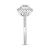 Thumbnail Image 2 of 3/4 CT. T.W. Diamond Frame Engagement Ring in 14K White Gold