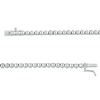 Thumbnail Image 1 of 3 CT. T.W. Diamond Graduated Necklace in 10K White Gold – 17"