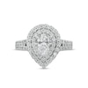 Thumbnail Image 4 of Vera Wang Love Collection 2 CT. T.W. Certified Lab-Grown Diamond Double Frame Engagement Ring in 14K White Gold