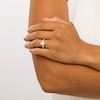 Thumbnail Image 2 of Vera Wang Love Collection 2-1/4 CT. T.W. Certified Lab-Grown Diamond Collar Engagement Ring in 14K White Gold