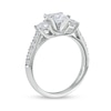 Thumbnail Image 2 of 1-1/2 CT. T.W. Princess-Cut Diamond Past Present Future® Engagement Ring in 14K White Gold