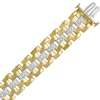 Thumbnail Image 2 of 1 CT. T.W. Diamond Chain Bracelet in Sterling Silver with 14K Gold Plate – 8.5"