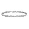 Thumbnail Image 1 of 1 CT. T.W. Diamond Line Bracelet in 10K White Gold – 7.5"