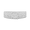 Thumbnail Image 1 of 1/2 CT. T.W. Composite Diamond Art Deco Anniversary Band in 10K White Gold