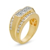Thumbnail Image 3 of Men's 2 CT. T.W. Certified Lab-Grown Diamond Border Three Stone Ring in 14K Gold (F/SI2)