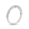 Thumbnail Image 3 of TRUE Lab-Grown Diamonds by Vera Wang Love 1/2 CT. T.W. Anniversary Band in 14K White Gold