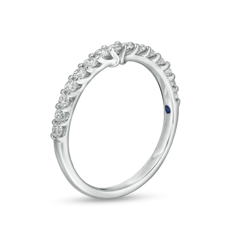 TRUE Lab-Created Diamonds by Vera Wang Love 1/2 CT. Anniversary Band  in 14K White Gold (F/VS2) Zales Outlet