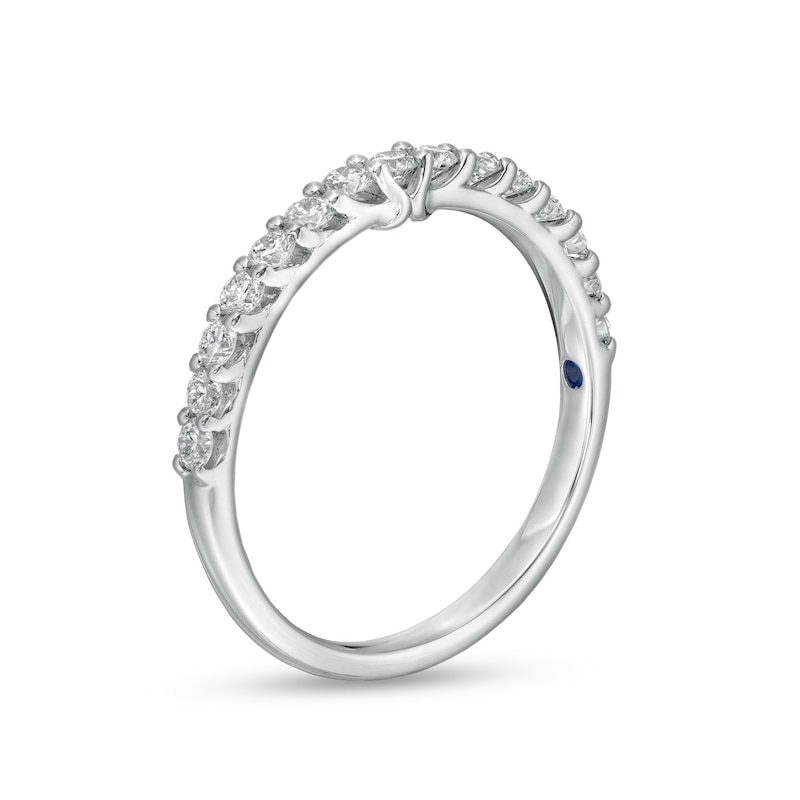 Main Image 3 of TRUE Lab-Grown Diamonds by Vera Wang Love 1/2 CT. T.W. Anniversary Band in 14K White Gold