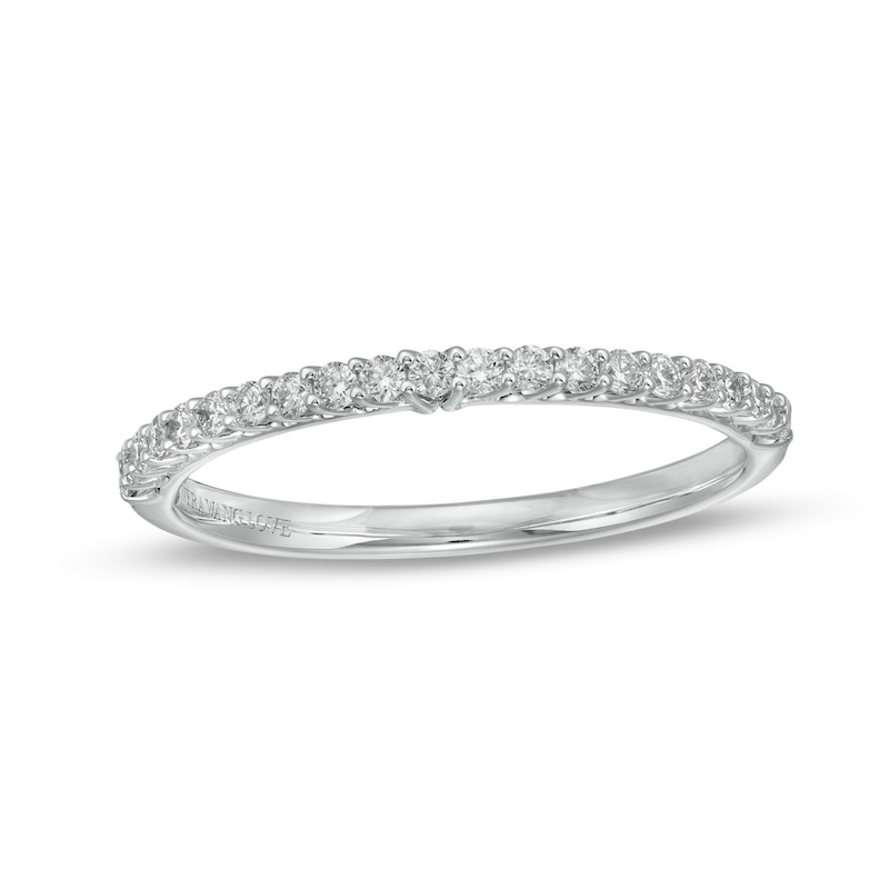 TRUE Lab-Created Diamonds by Vera Wang Love 1/4 CT. T.W. Anniversary Band in 14K White Gold (F/VS2)