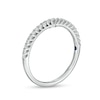 Thumbnail Image 2 of TRUE Lab-Created Diamonds by Vera Wang Love 1/4 CT. T.W. Anniversary Band in 14K White Gold (F/VS2)