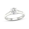Thumbnail Image 0 of Trouvaille Collection 1 CT. T.W. DeBeers®-Graded Diamond Solitaire Engagement Ring in Platinum (F/I1)