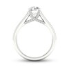 Thumbnail Image 4 of Trouvaille Collection 1 CT. T.W. DeBeers®-Graded Diamond Solitaire Engagement Ring in Platinum (F/I1)