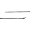 Thumbnail Image 2 of Men's 10 CT. T.W. Black Enhanced Diamond Tennis Necklace in Sterling Silver with Black Rhodium - 20"