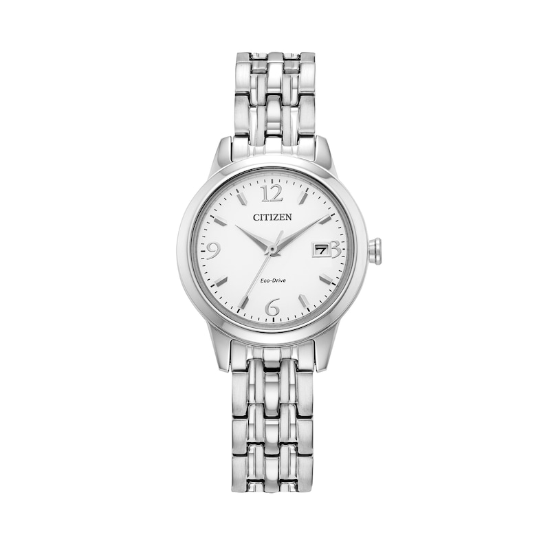 Main Image 3 of His and Hers Citizen Eco-Drive® Corso Watch with White Dial (Model: PAIRS-RETAIL-5056-A)