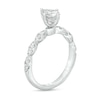 Thumbnail Image 2 of 1 CT. T.W. Pear-Shaped Diamond Scallop Shank Engagement Ring in 14K White Gold