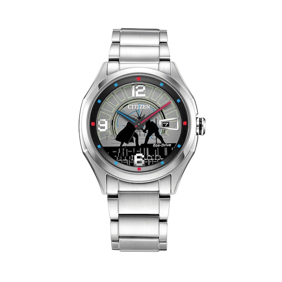 Men's Citizen Eco-Drive® Star Wars™ Duel on Cloud City Watch with Black Dial (Model: AW1140-51W)