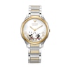 Thumbnail Image 1 of Ladies' Citizen Eco-Drive® Mickey & Minnie Mouse Two-Tone Watch with Silver-Tone Dial (Model: EM0754-59W)