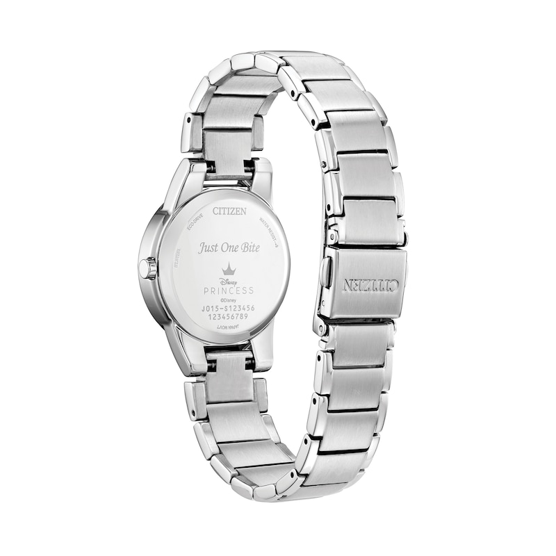 Main Image 3 of Ladies' Citizen Eco-Drive® Disney Snow White Crystal Accent Watch with Silver-Tone Dial (Model: GA1070-53W)