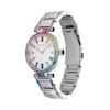 Thumbnail Image 2 of Ladies' Coach Cary Multi-Coloured Rainbow Crystal Accent Watch with Silver-Tone Dial (Model: 14503835)