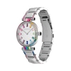 Thumbnail Image 1 of Ladies' Coach Cary Multi-Coloured Rainbow Crystal Accent Watch with Silver-Tone Dial (Model: 14503835)