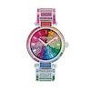 Thumbnail Image 0 of Ladies' Coach Cary Multi-Coloured Rainbow Crystal Accent Watch with Silver-Tone Dial (Model: 14503836)