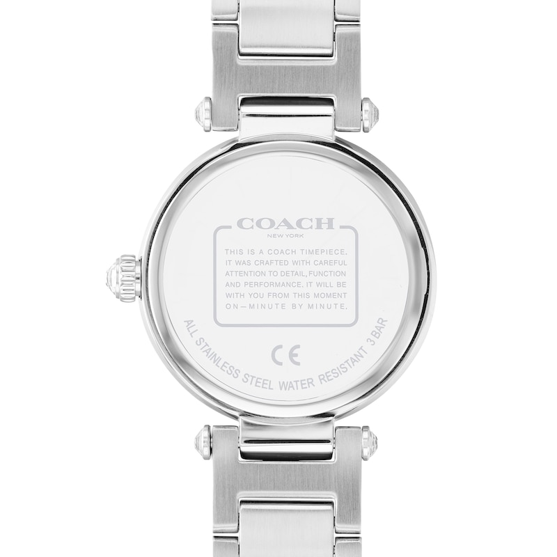 Main Image 3 of Ladies' Coach Cary Multi-Coloured Rainbow Crystal Accent Watch with Silver-Tone Dial (Model: 14503836)