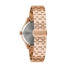 Thumbnail Image 3 of Ladies' Bulova Diamond Accent Rose-Tone Watch with Mother-of-Pearl Dial (Model: 97P152)