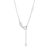Thumbnail Image 3 of 1/2 CT. T.W. Certified Lab-Grown Diamond Circle Pendant in 14K White Gold (F/SI2)