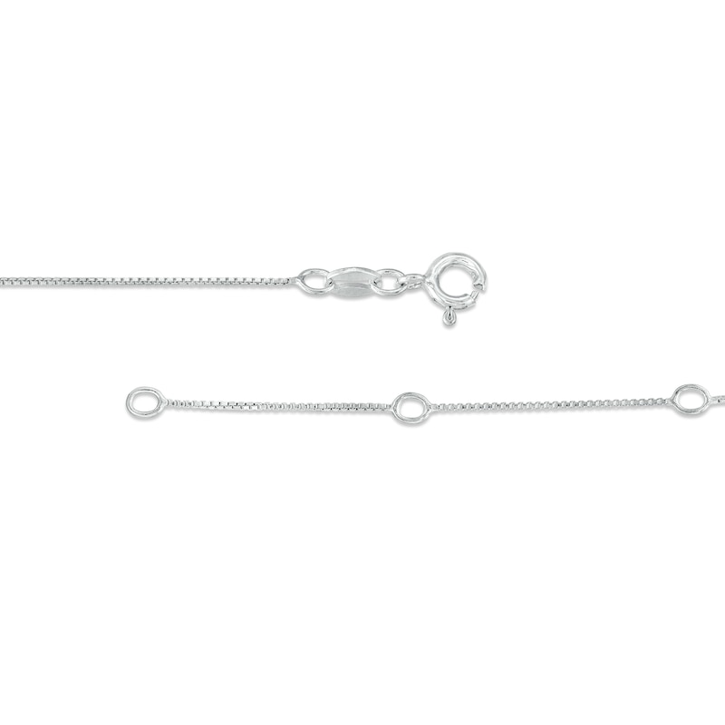 Main Image 3 of 3/4 CT. T.W. Certified Lab-Grown Diamond Tilted Heart Pendant in 14K White Gold (F/SI2)