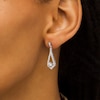 Thumbnail Image 1 of 1 CT. T.W. Certified Lab-Created Diamond Teardrop Earrings in 14K White Gold (F/SI2)