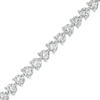 Thumbnail Image 0 of 5 CT. T.W. Certified Lab-Created Diamond Tennis Bracelet in 14K White Gold (F/SI2) - 7.25"