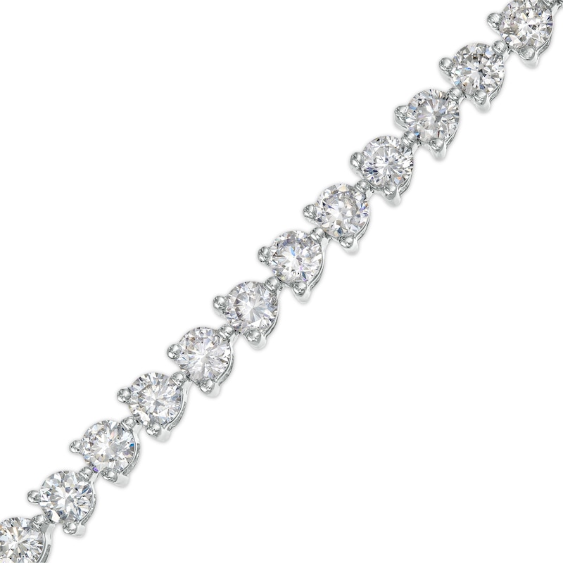 Main Image 1 of 5 CT. T.W. Certified Lab-Grown Diamond Tennis Bracelet in 14K White Gold (F/SI2) - 7.25"