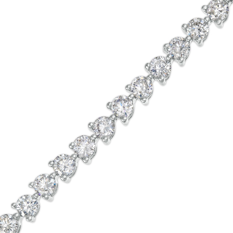 5 CT. T.W. Certified Lab-Created Diamond Tennis Bracelet in 14K White Gold (F/SI2) - 7.25"