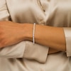 Thumbnail Image 2 of 5 CT. T.W. Certified Lab-Grown Diamond Tennis Bracelet in 14K White Gold (F/SI2) - 7.25"