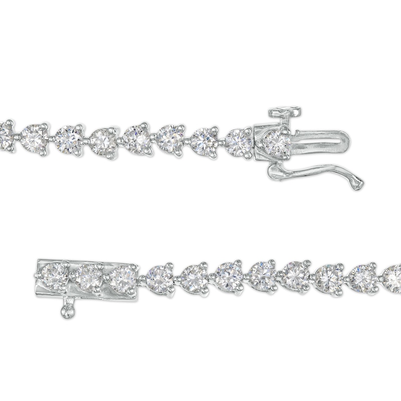 5 CT. T.W. Certified Lab-Created Diamond Tennis Bracelet in 14K White Gold (F/SI2) - 7.25"