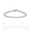 Thumbnail Image 3 of 5 CT. T.W. Certified Lab-Created Diamond Tennis Bracelet in 14K White Gold (F/SI2) - 7.25"