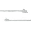 Thumbnail Image 2 of 3 CT. T.W. Certified Lab-Created Diamond Journey Necklace in 14K White Gold (F/SI2)