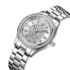 Thumbnail Image 2 of Ladies' JBW Mondrian 1/6 CT. T.W. Diamond and Crystal Accent Watch with Silver-Tone Dial (Model: J6388B)