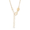 Thumbnail Image 2 of Cursive "love" Necklace in 10K Gold