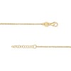 Thumbnail Image 1 of Cursive "love" Bracelet in 10K Gold - 7.75"