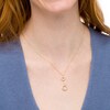 Thumbnail Image 2 of 1/10 CT. T.W. Diamond Double Hexagon Pendant in 10K Gold